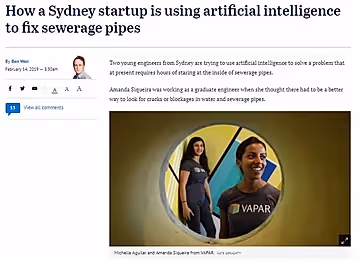 Screengrab of the Sydney Morning Herald website