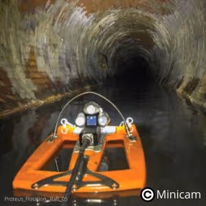Image of push raft camera for sewers