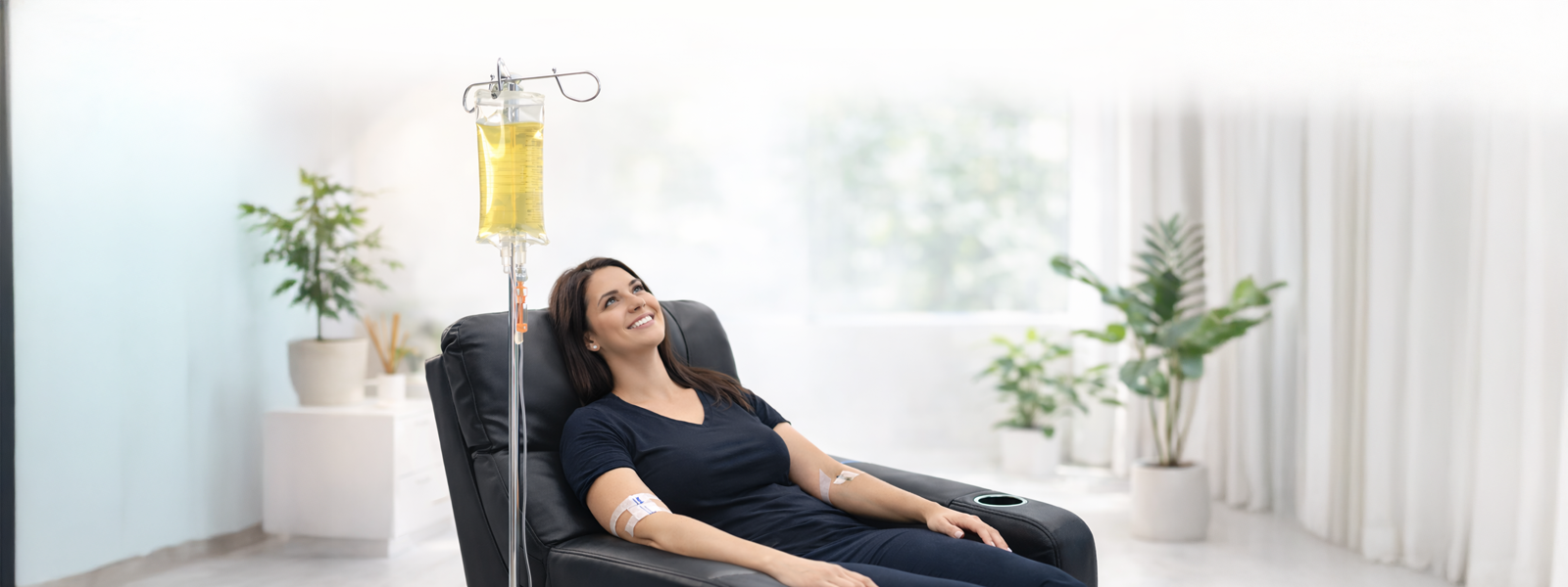 image of a sophisticated bar setting with beverages for a restaurant's happy hour