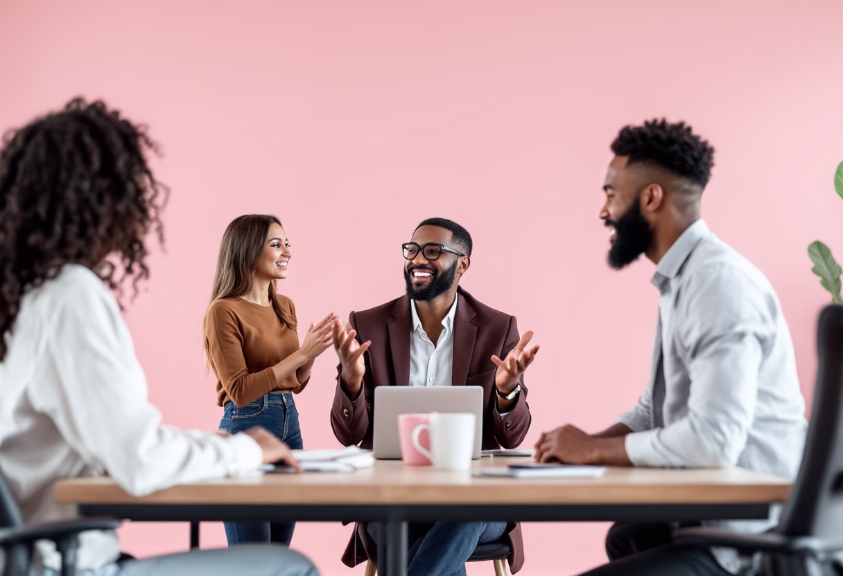 image of networking event (for a b2b saas)