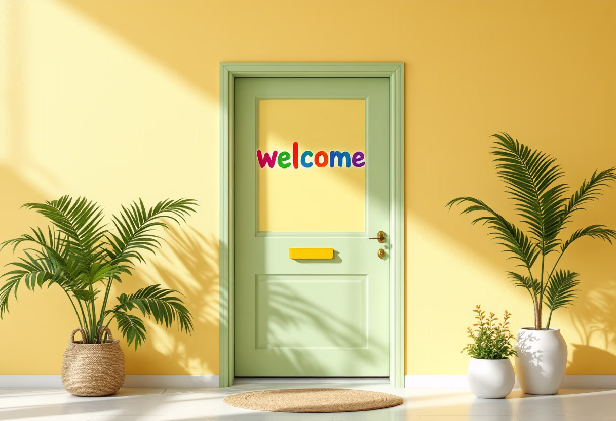 image of a welcoming daycare facility