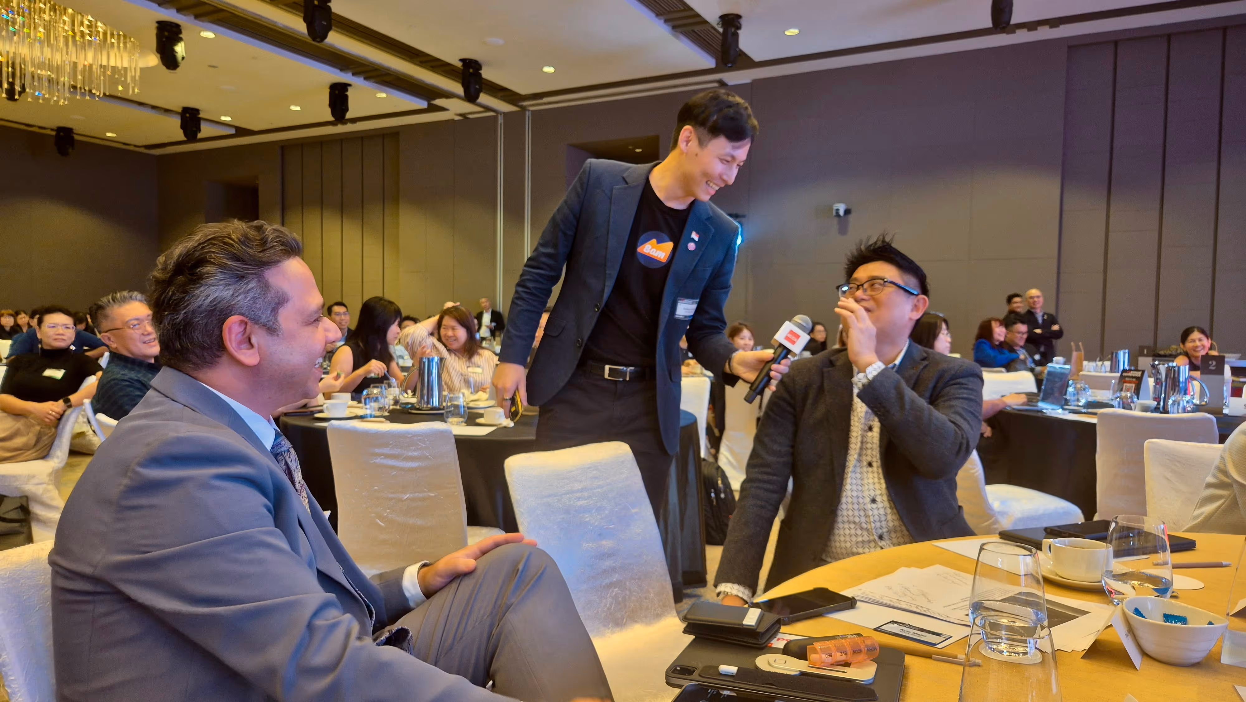image of teacher using a smartboard for edtech