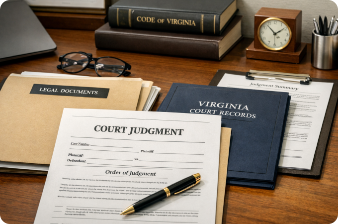 Courts determine whether money is owed, but they generally do not enforce payment on behalf of the creditor.