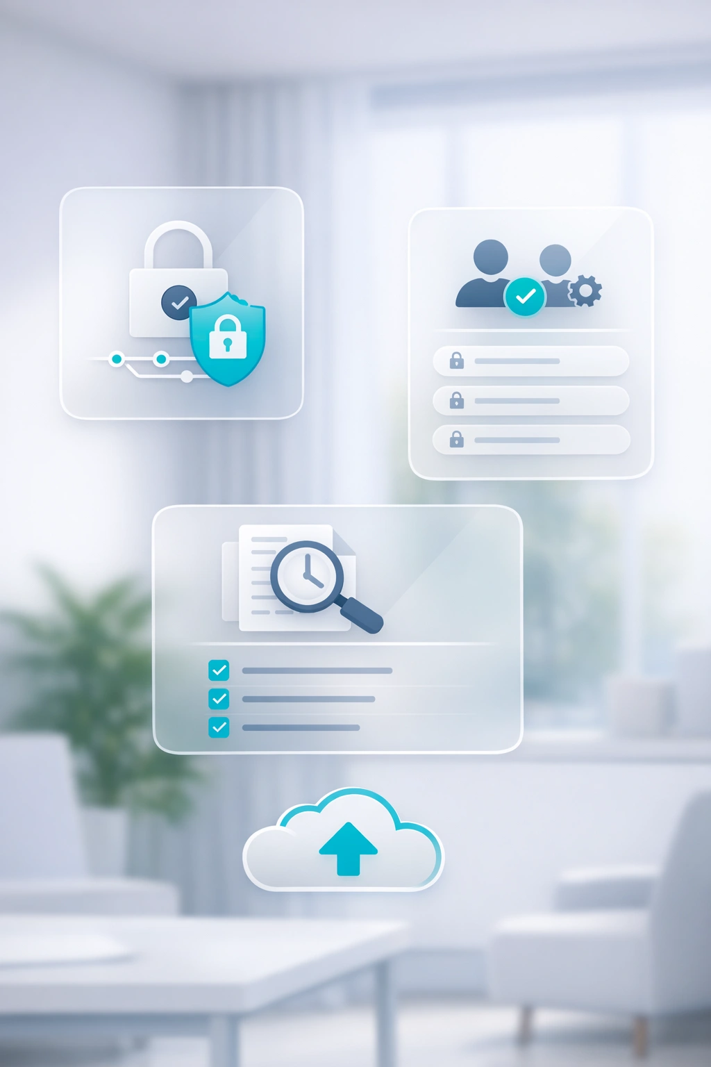 Secure cloud storage for healthcare data with encryption, user access control and audit-ready compliance