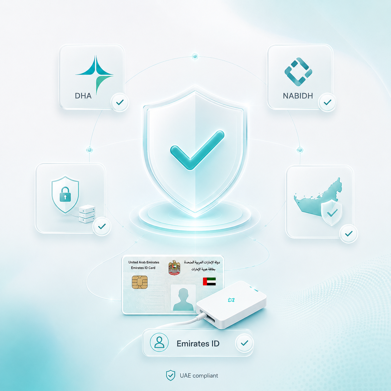 DHA compliant healthcare data security with secure data repository and standards-based compliance system