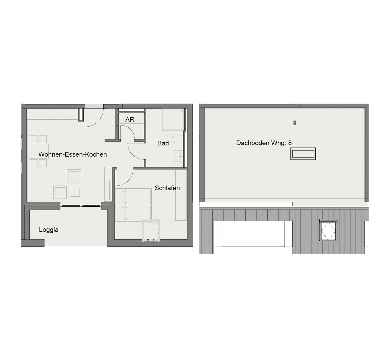 Grundriss Dachgeschoss
