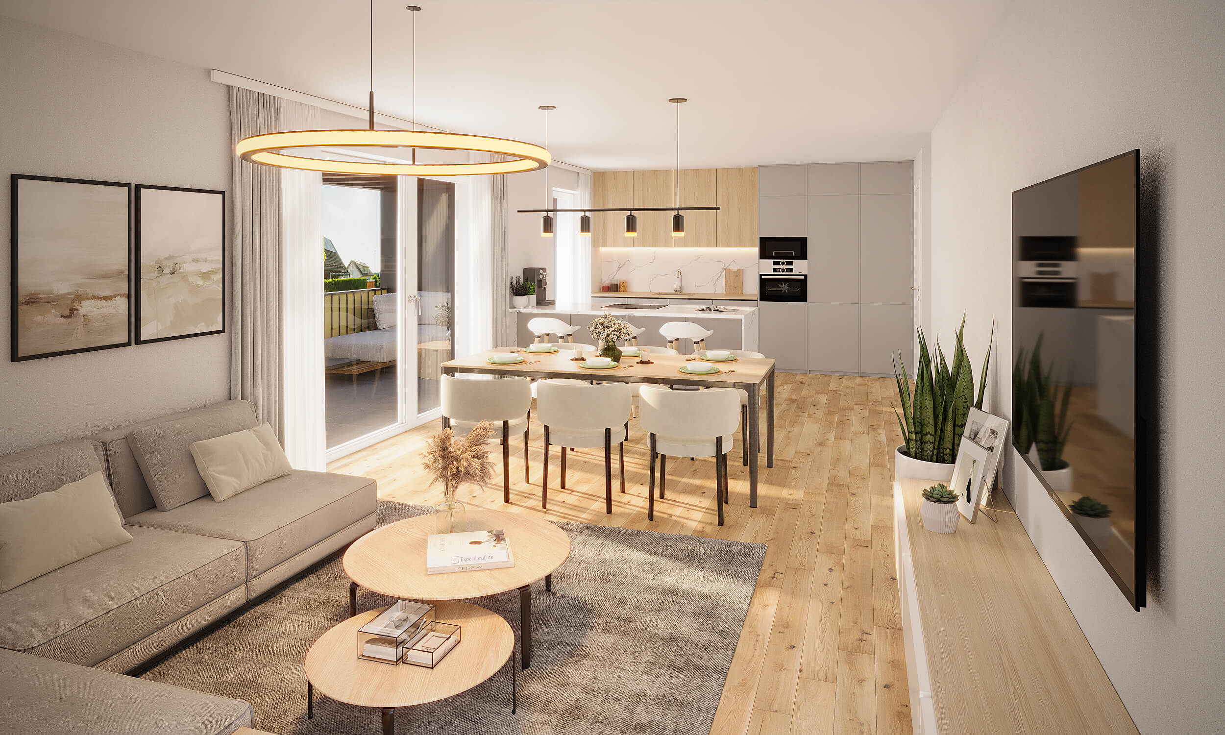 Wohnbeispiel Penthouse