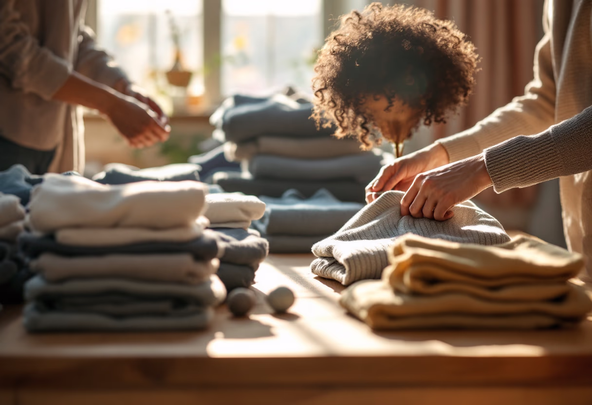image of garment folding service