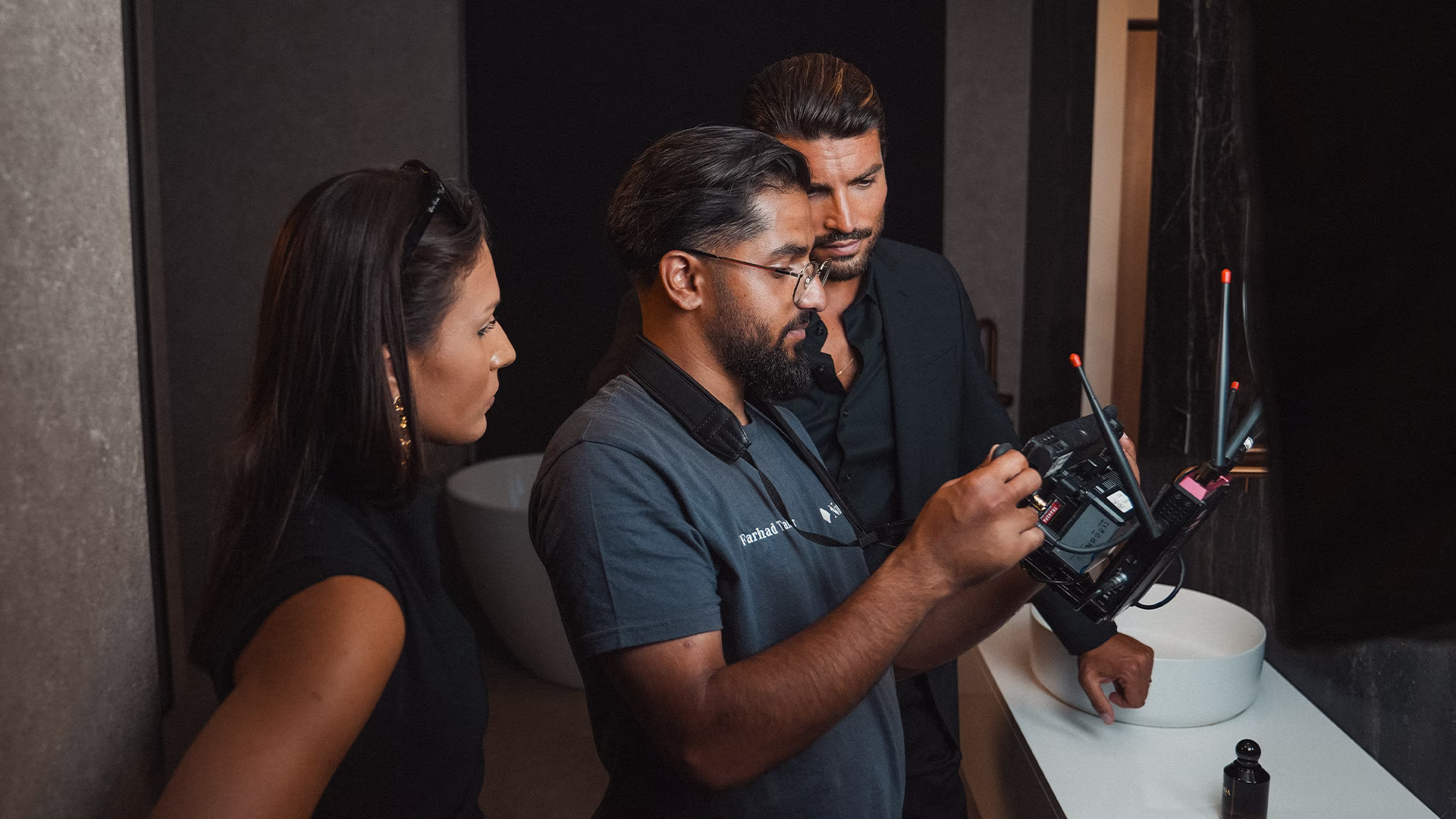 Gisada Uomo x Mariano Di Vaio GQ Man of the year campaign ad commercial directed by Farhad Tahir production agency Nukta LF