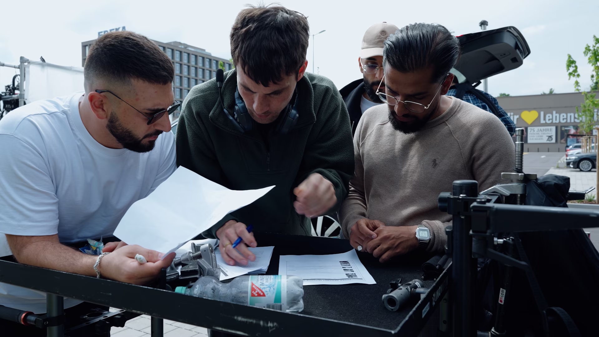 Edeka ad campaign ABCDEDK Alphabet jingle shooting director Farhad Tahir agency production Nukta LF