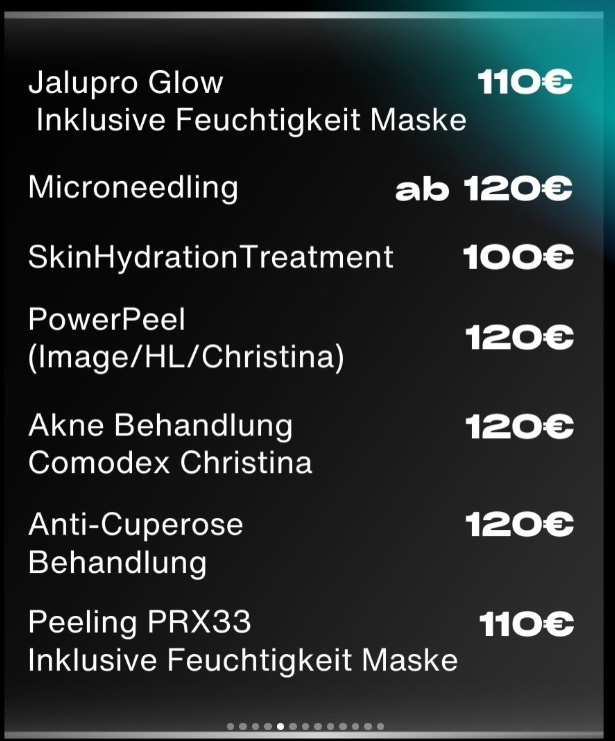 Preiselist Behandlungen