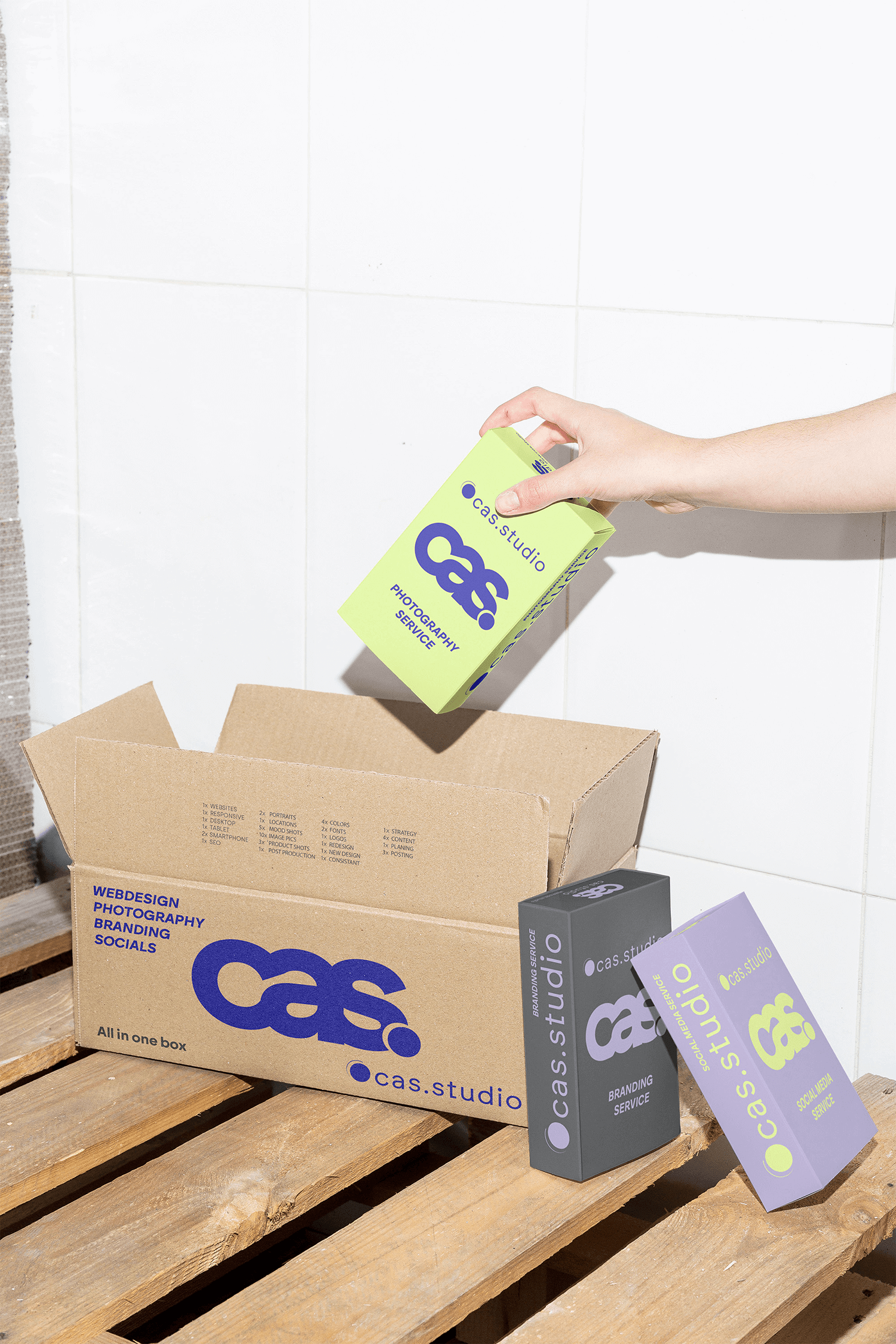 Branding von cas.studio