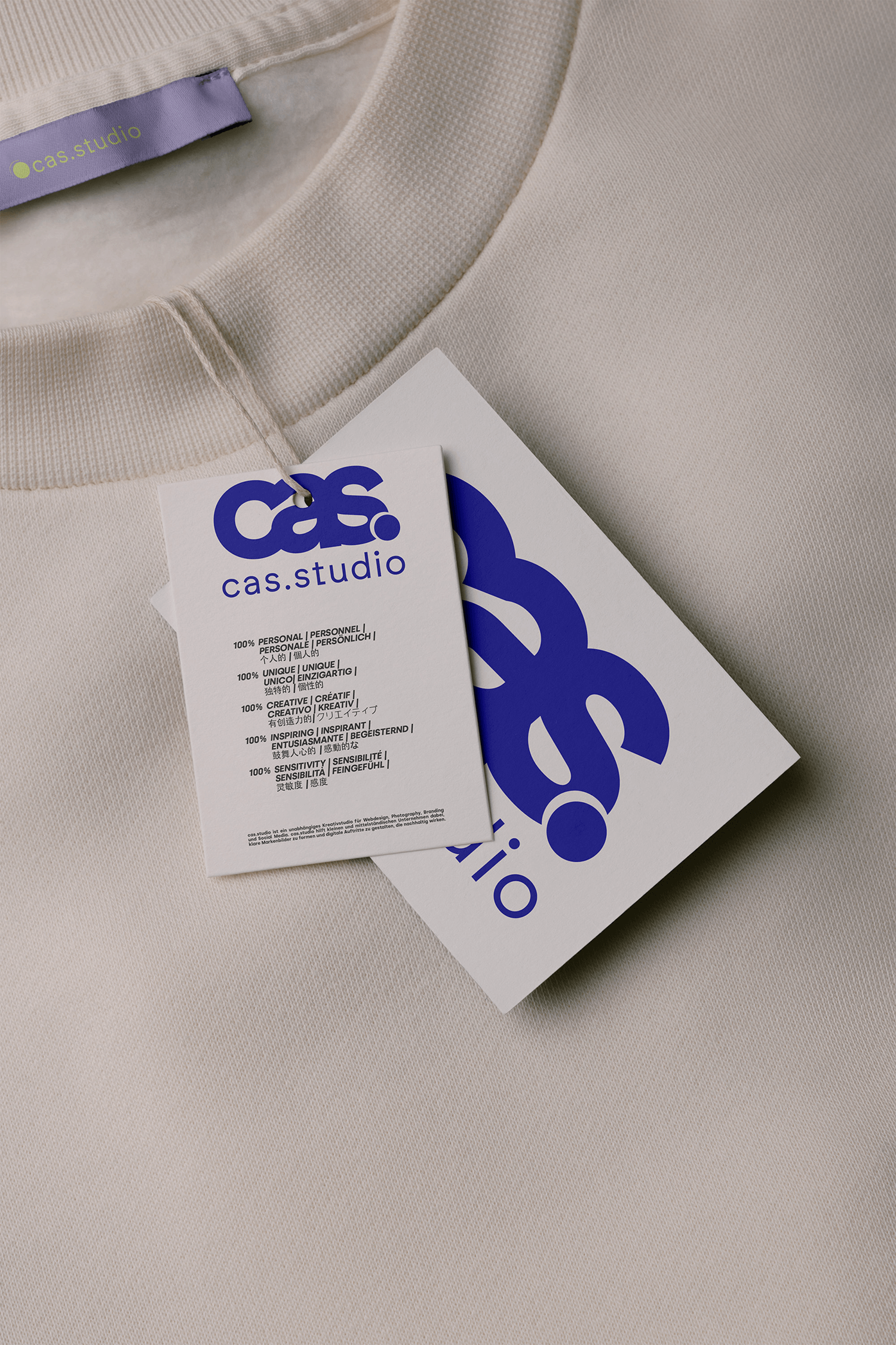 cas.studio Webdesign & Fotografie values