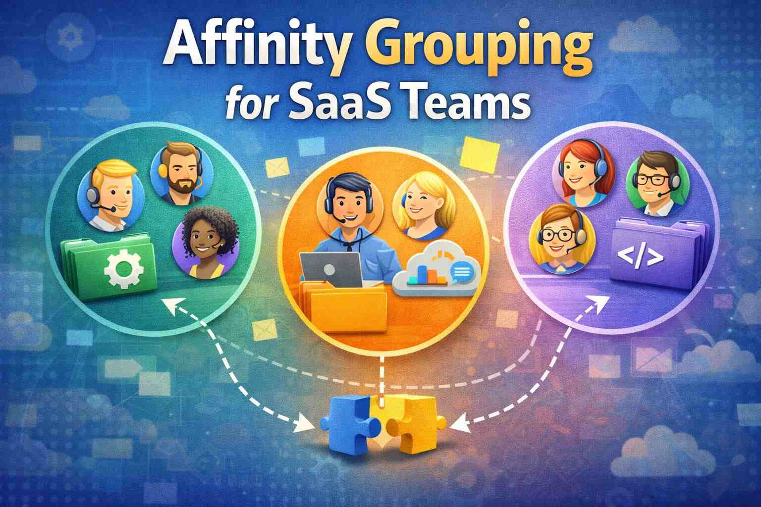 Affinity Grouping for SaaS Teams