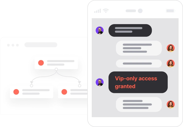 Launch products to a VIP list
