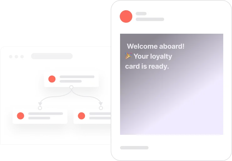 Enroll customers in your loyalty program