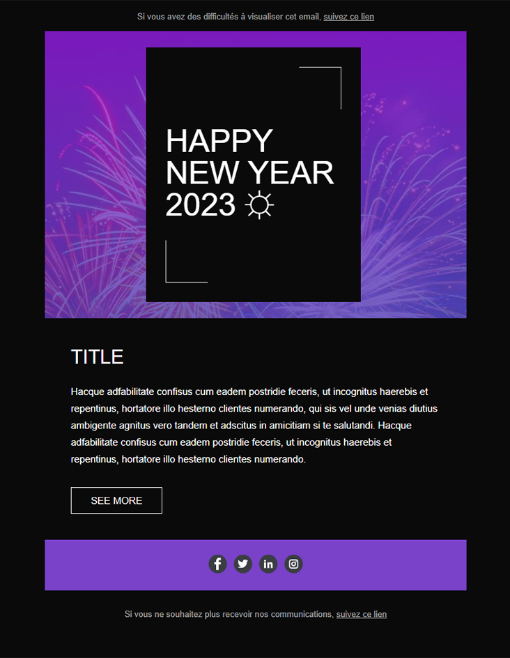 modèle New Year Inspiration