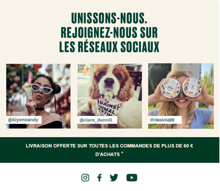 Bodyshop exemple d'email automatique de bienvenue