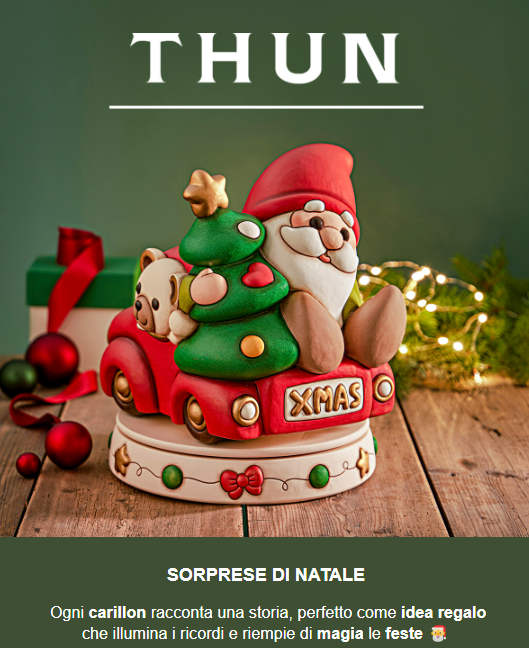 Thun newsletter natalizie