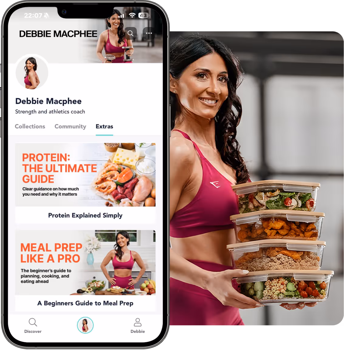 Debbie Macphee Fitness App for Iphone and Android
