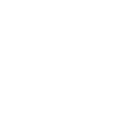 Weißes Stoppuhr-Symbol mit einem Zeiger auf der Zwei-Uhr-Position.