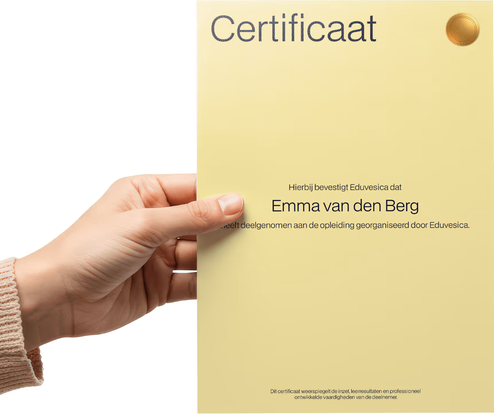 Certificaat van Eduvesica