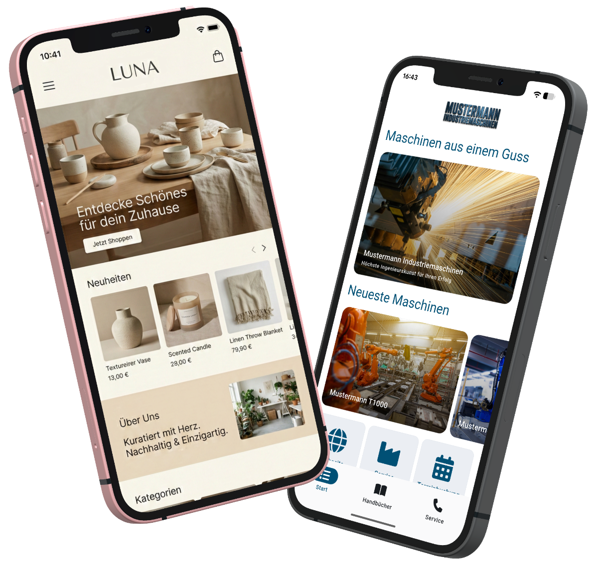 App Baukasten für alle Branchen