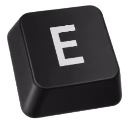 E key