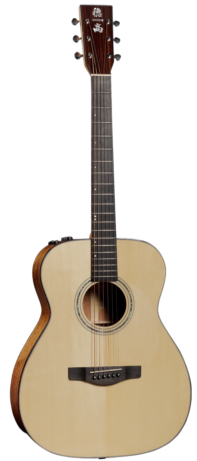 Front view of OH18e-NA Acoustic-Electric Guitar