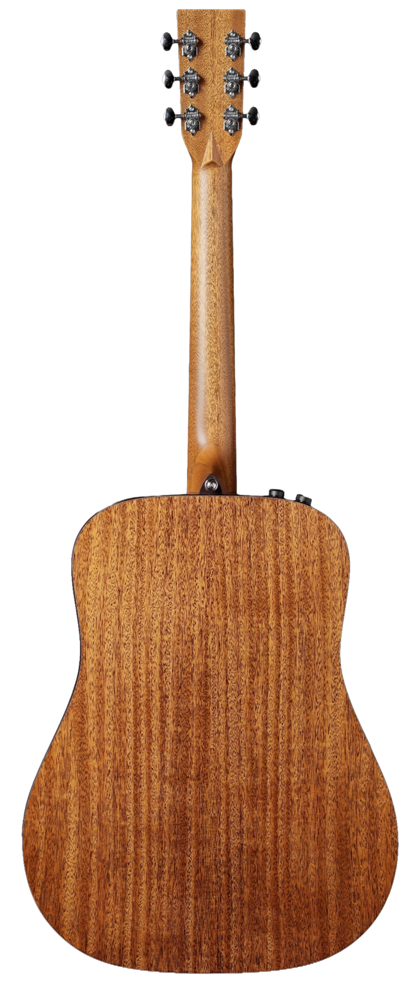 Back view of DH18e-NA Acoustic-Electric Guitar