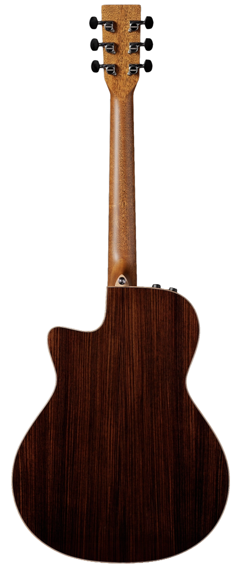 Back view of AH28e-NA Acoustic-Electric Guitar