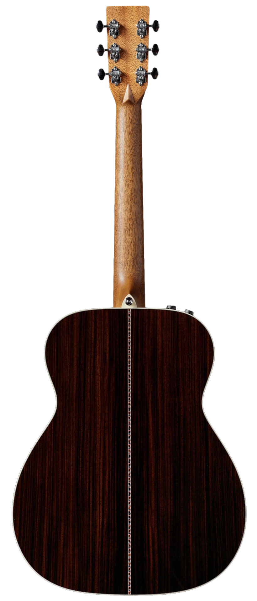 Back view of DH28e-NA Acoustic-Electric Guitar
