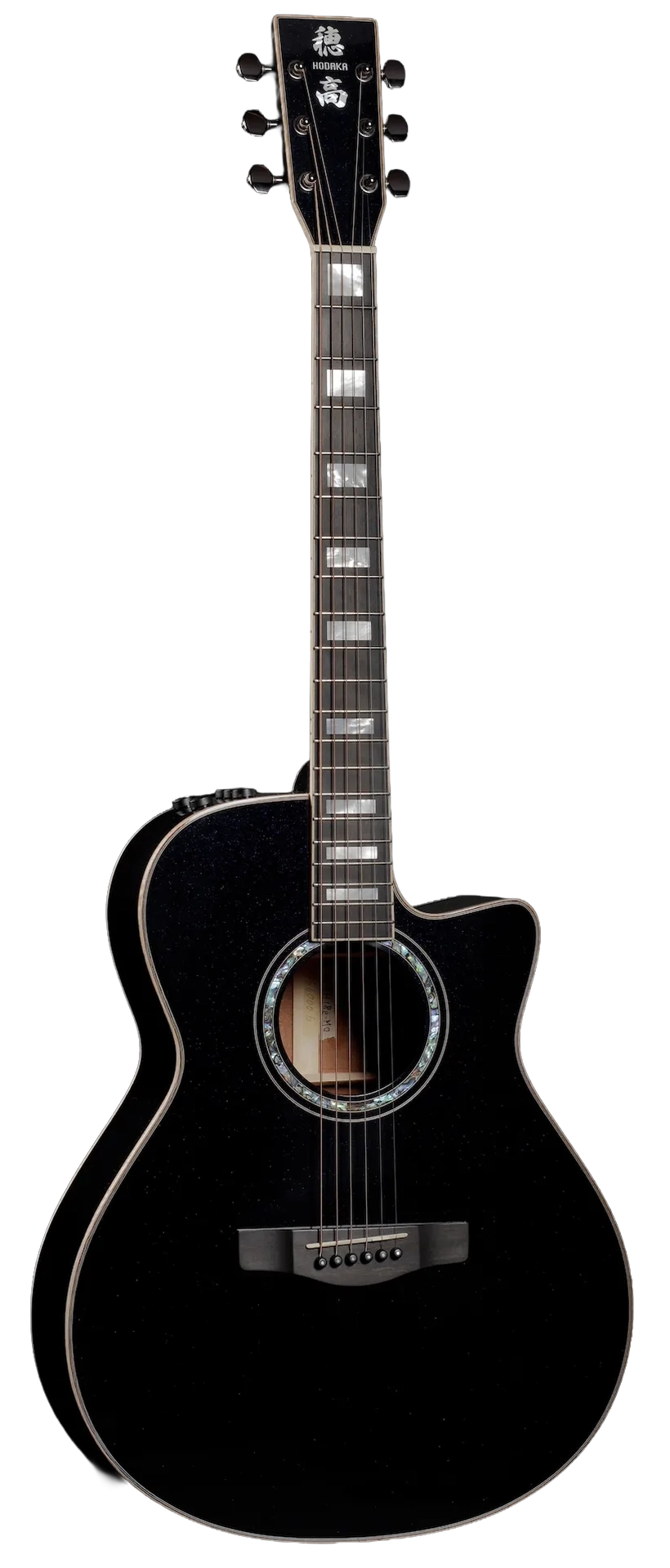 Front view of AH18e-MO Acoustic-Electric Guitar