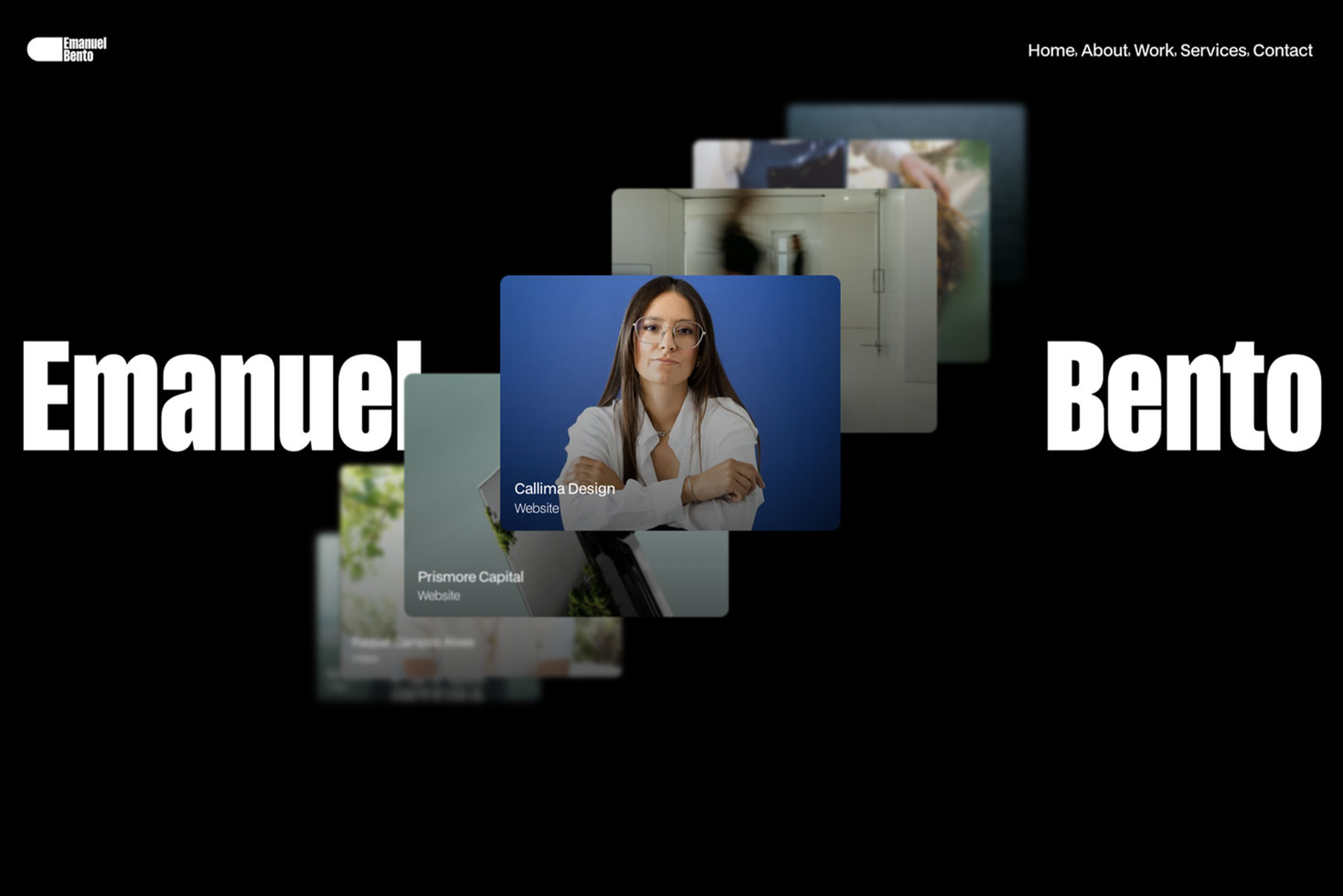 Emanuel Bento portfolio website