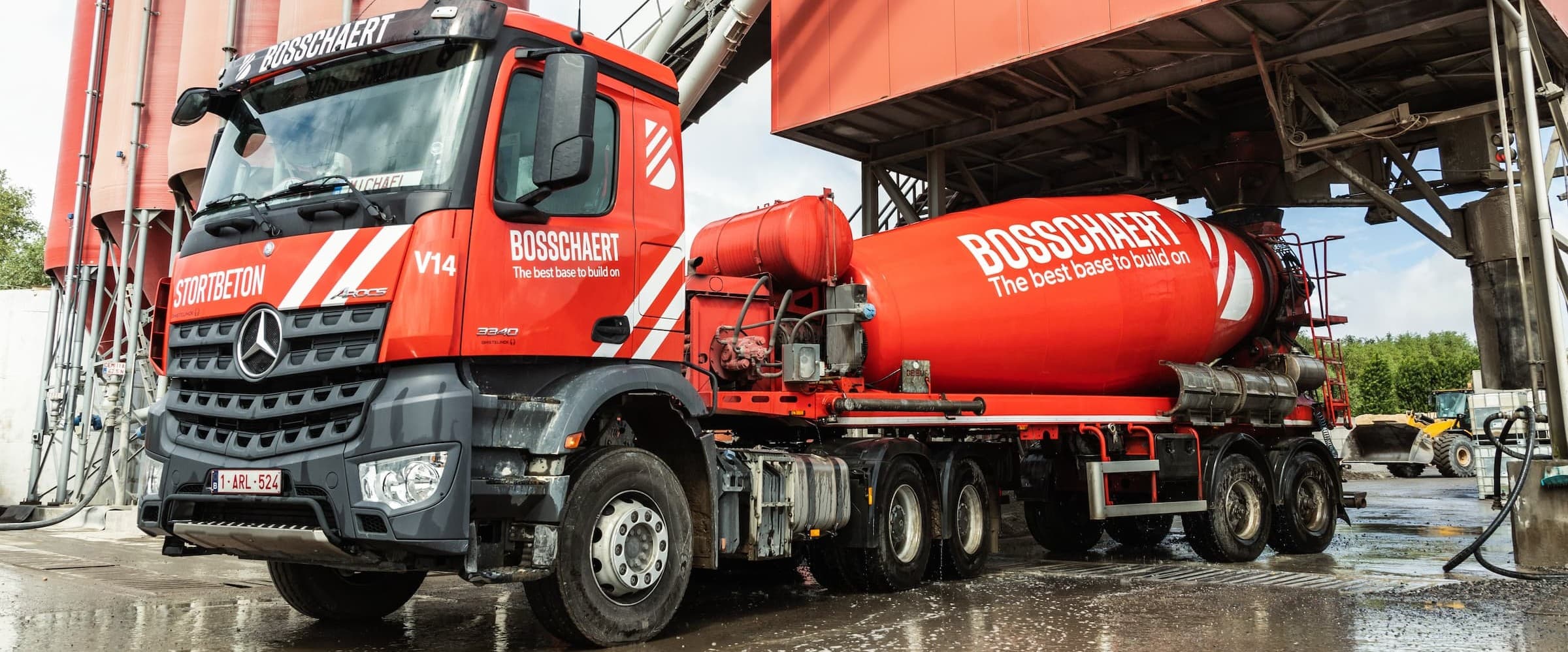 Chauffeur CE betonmixer
