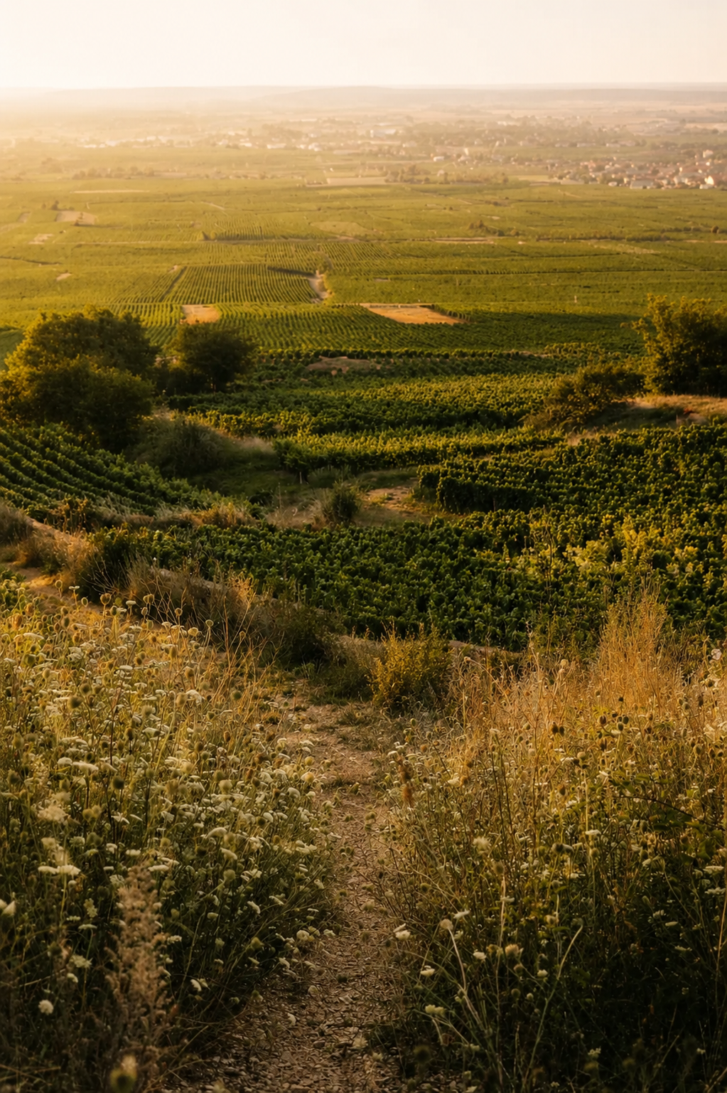 Meursault at harvest, 2025