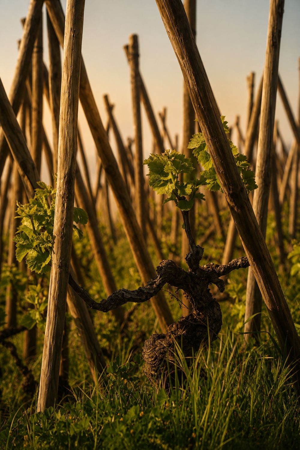Old vines on the slope
