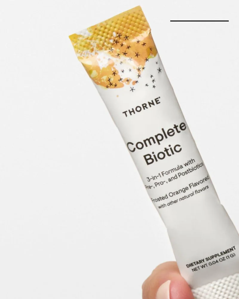 Complete Biotic stick pack held in hand