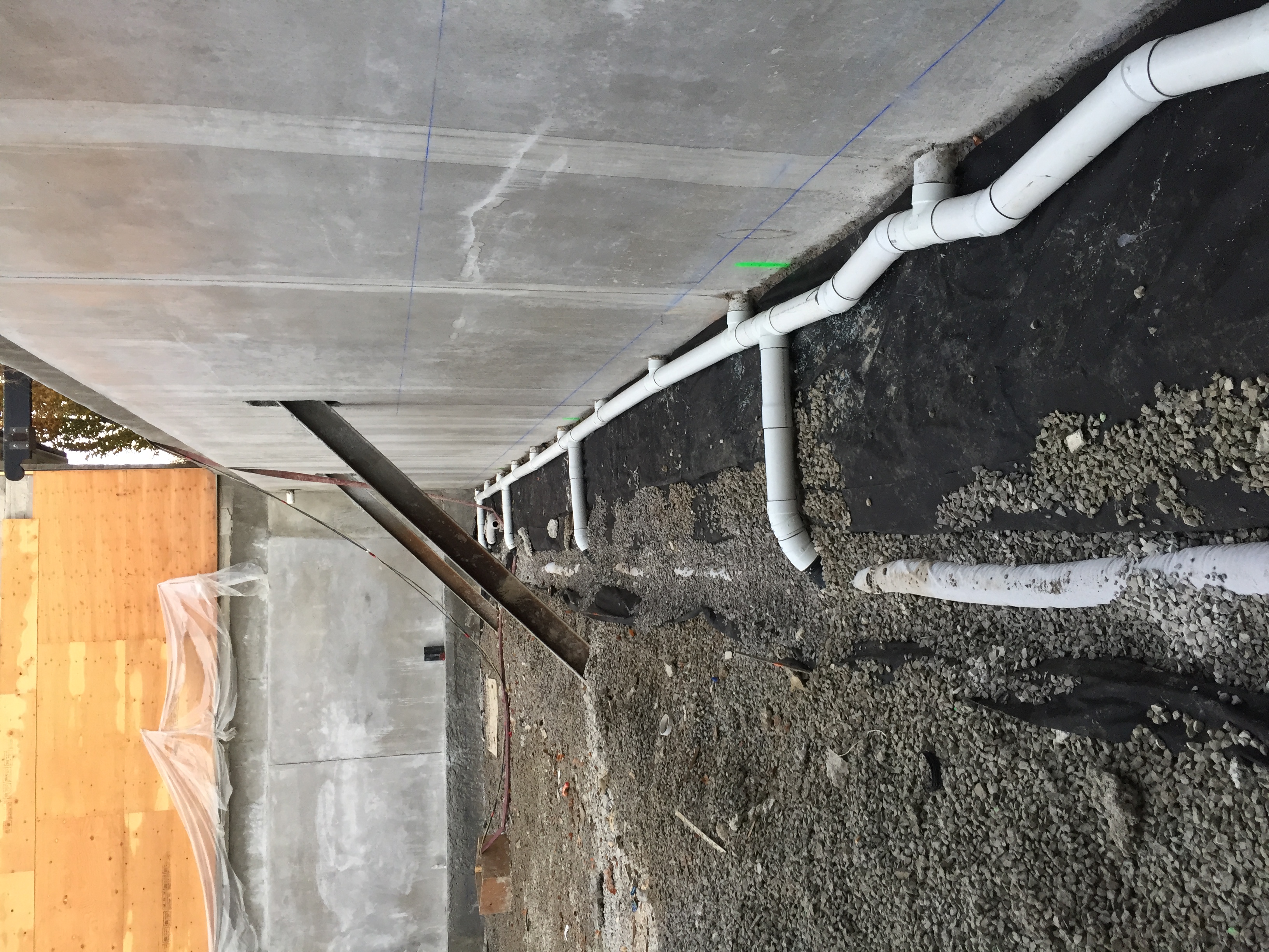 image of tools organized on a workbench (for a plumbing service)