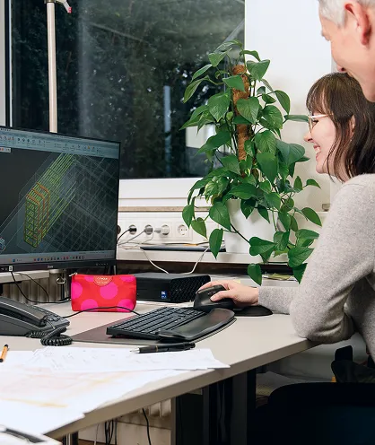 Konstruktive Detailplanung am CAD-Arbeitsplatz – Ingenieurbüro SAV Papenburg