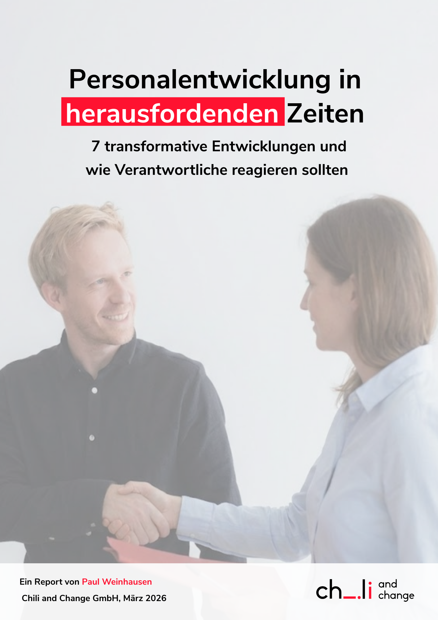 PE Report – Personalentwicklung in herausfordernden Zeiten