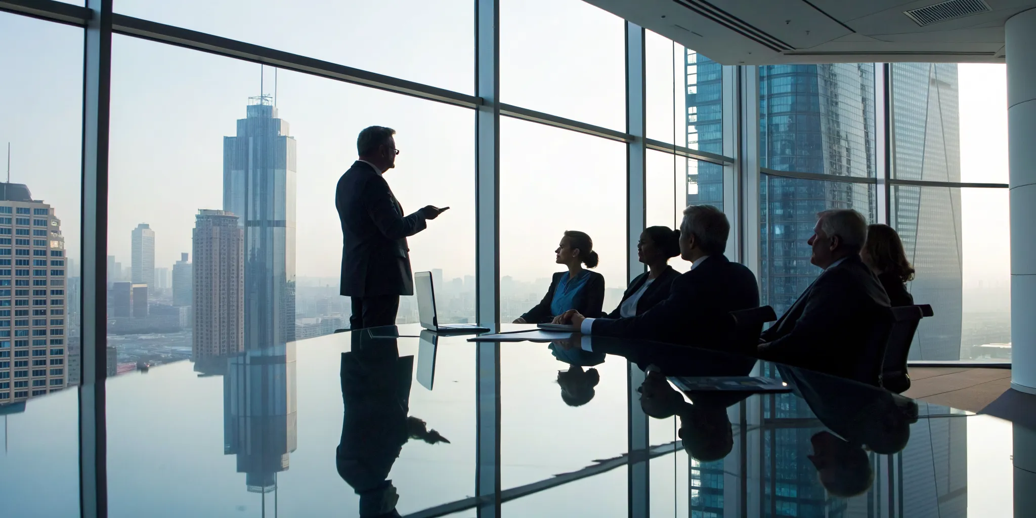 Sales leaders refining forecasting skills during a leadership training program.