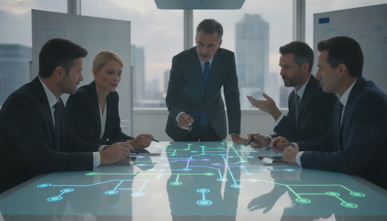 Enterprise buying committee mapping the MEDDIC decision process