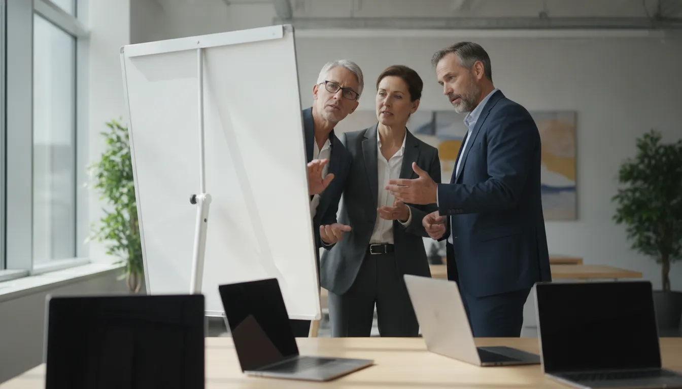 Revenue operations consultants aligning a B2B technology leadership team