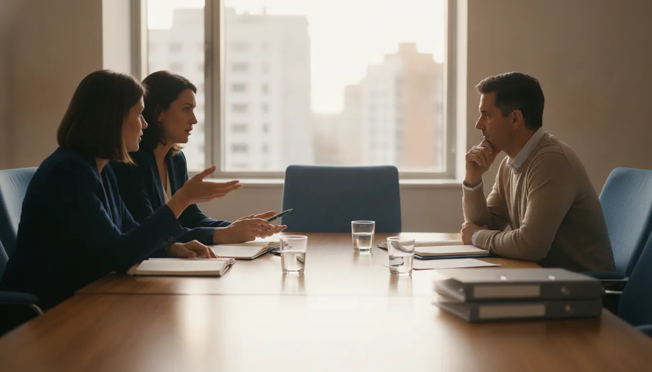 Sales leaders and sellers collaborating on a sales playbook strategy
