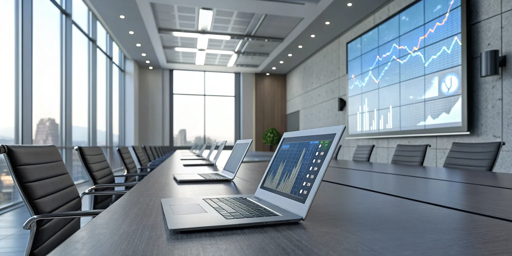 Enterprise sales demo analytics on a screen during a training for sales demo certification.