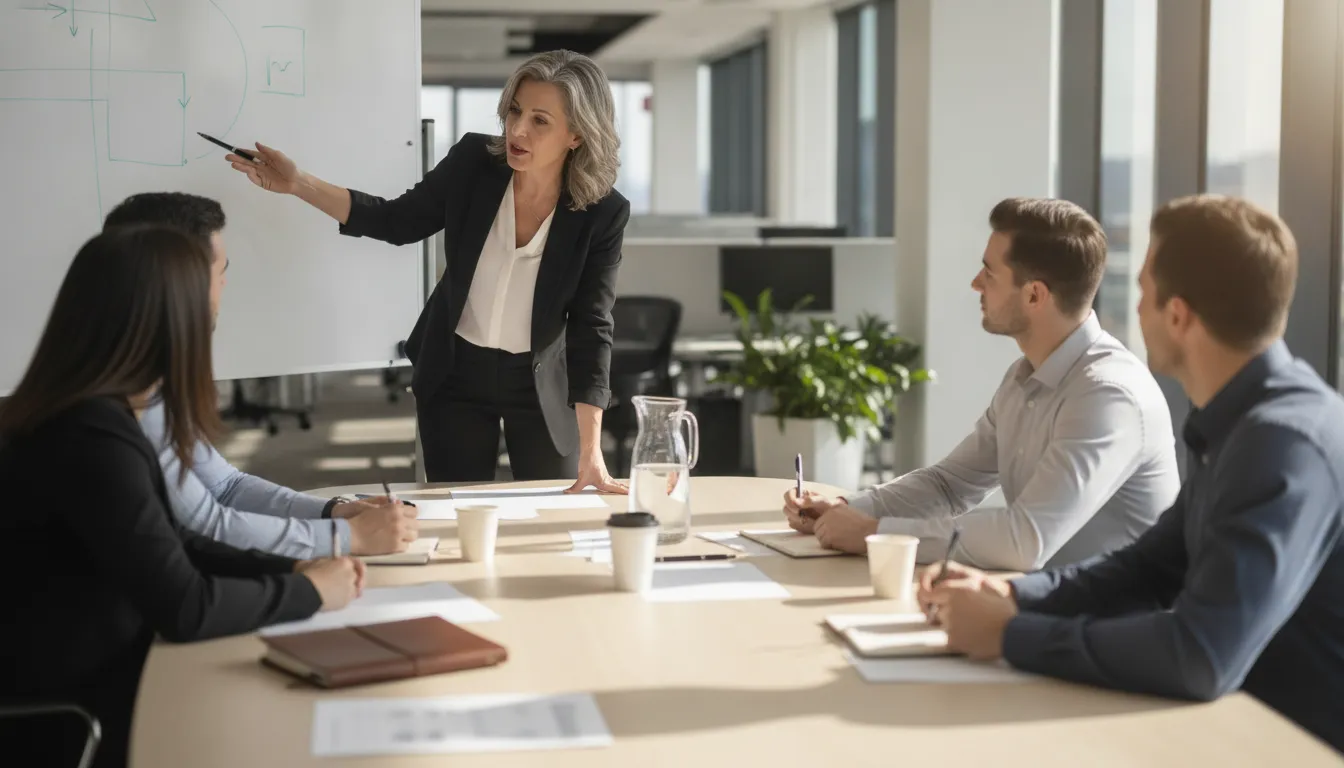 Sales leaders coaching a Command of the Message value conversation
