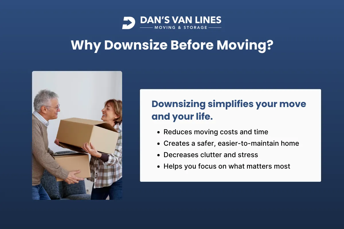 Why Downsize Before Moving