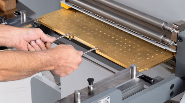RHINO flatbed hot foil stamping