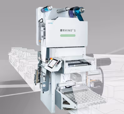 RHINO S 410 / S 510 flatbed hot foil stamping machine